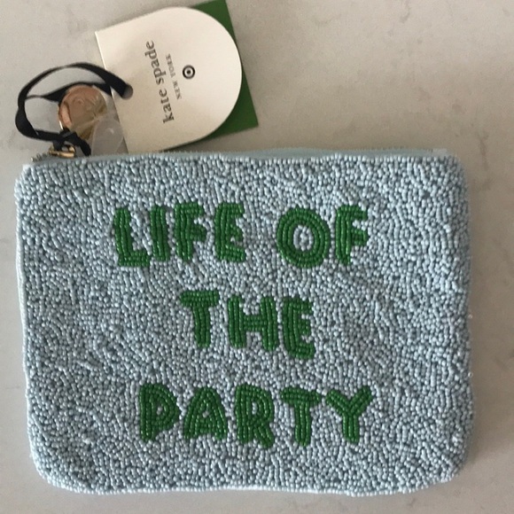 Kate Spade Target Beaded Life of The Party Beaded Clutch Bag - Picture 4 of 5